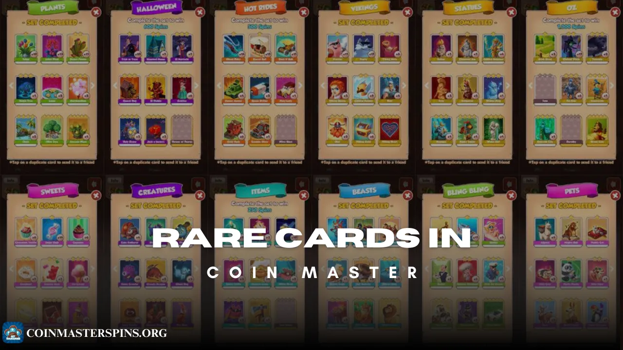 Rare Cards in Coin Master guide 2026